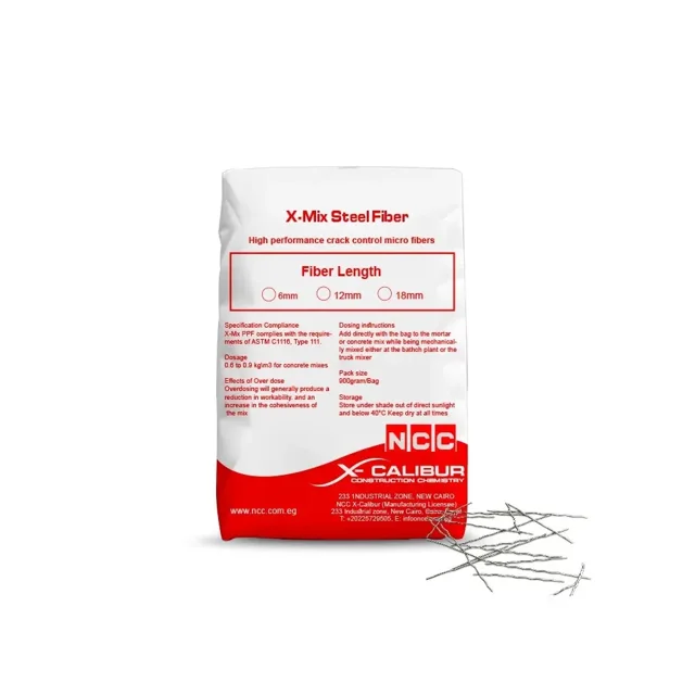X-Mix Steel Fiber — Foto del prodotto per il mercato egiziano